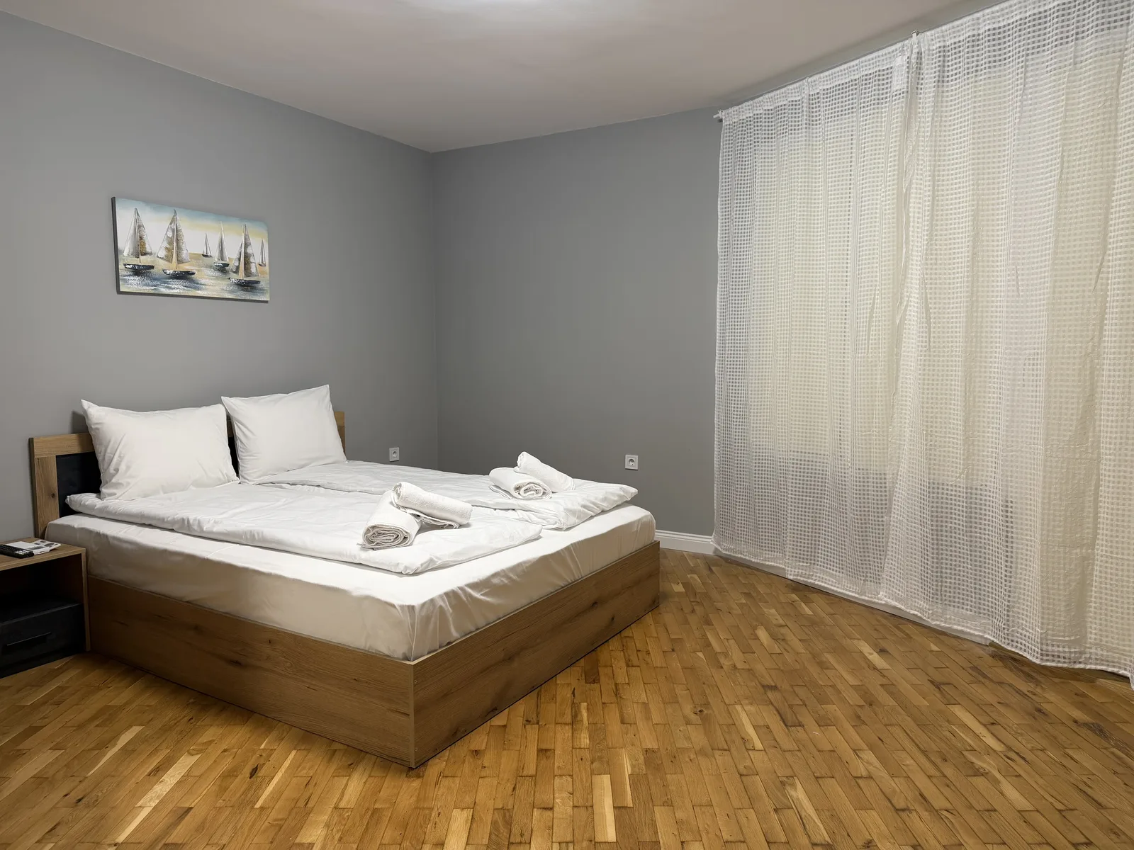 Bedroom 1 with queen bed